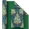 Reversible Green Christmas Wrapping Paper - Mini Roll - 17 Inch x 33 Feet - Green Christmas Tree Wrapping Paper for Holiday, Party Celebration